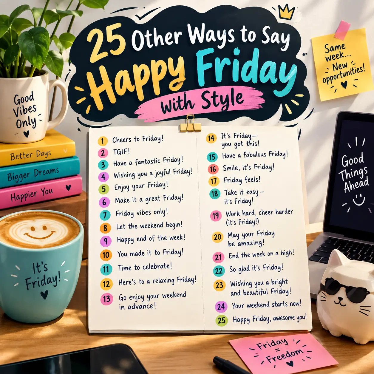 25 Other Ways to Say “Happy Friday”