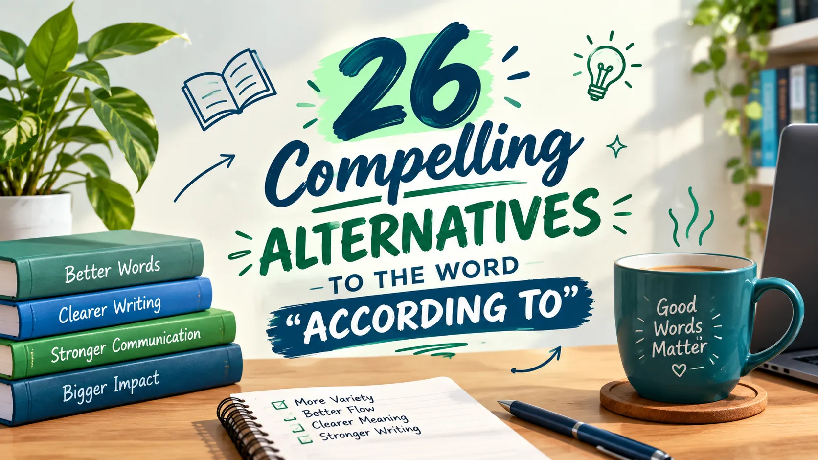 26 Compelling Alternatives to the Word “According To”