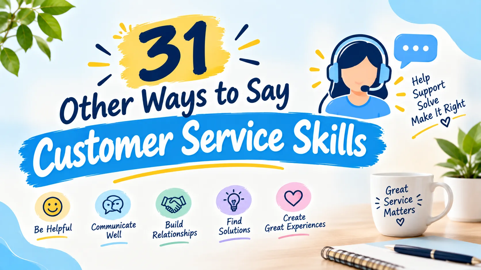 31 Better Ways to Say “Customer Service Skills” on Your Resume