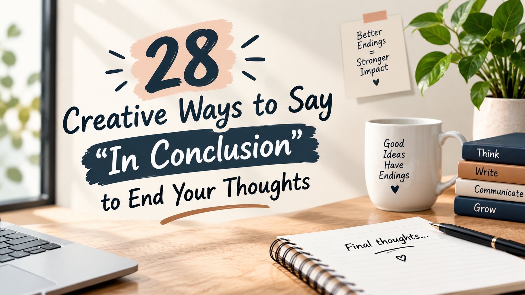 28 Creative Ways to Say “In Conclusion”