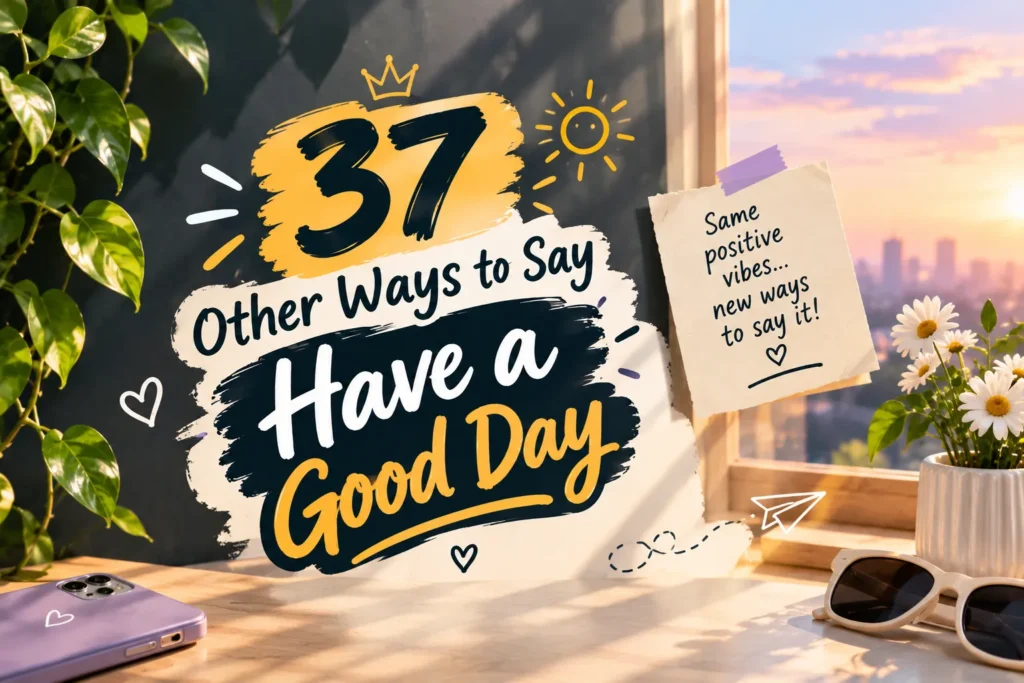 37 Natural Ways to Say “Have a Good Day”